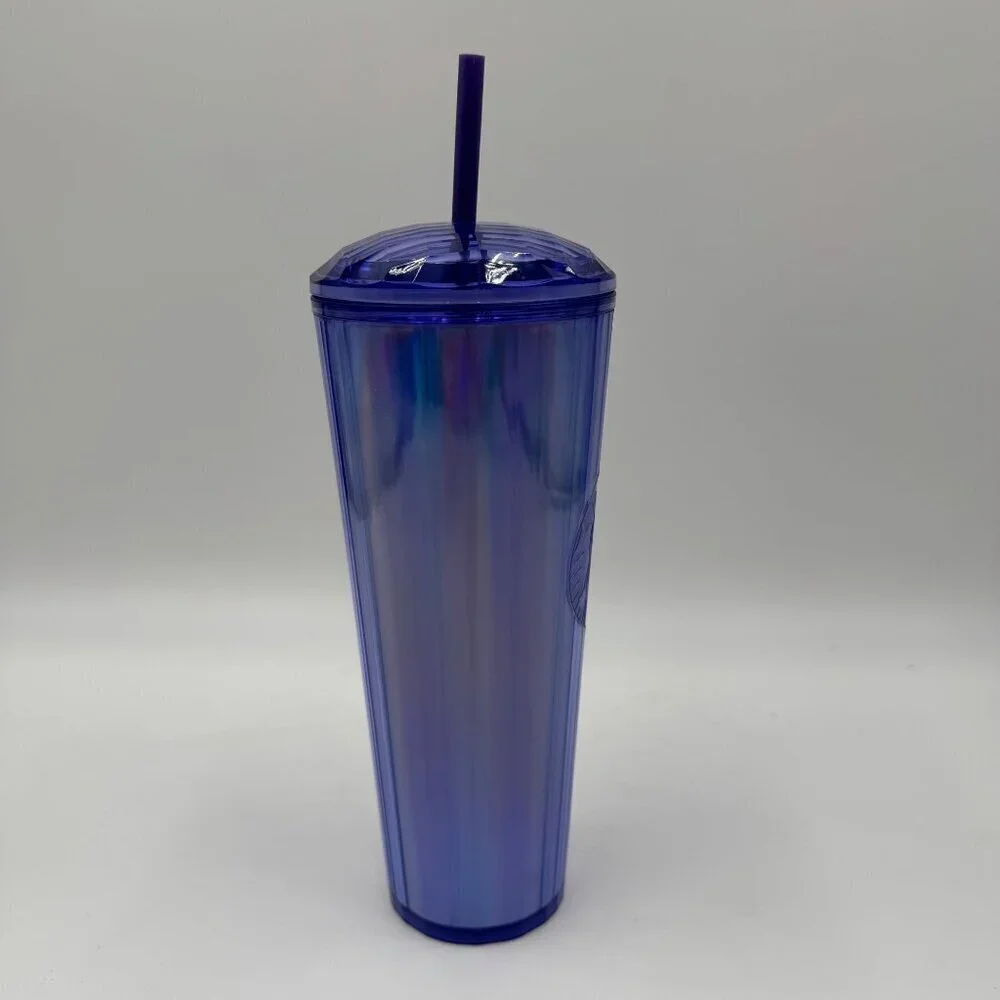 Starbucks Purple 24oz Tumbler with Original Straw